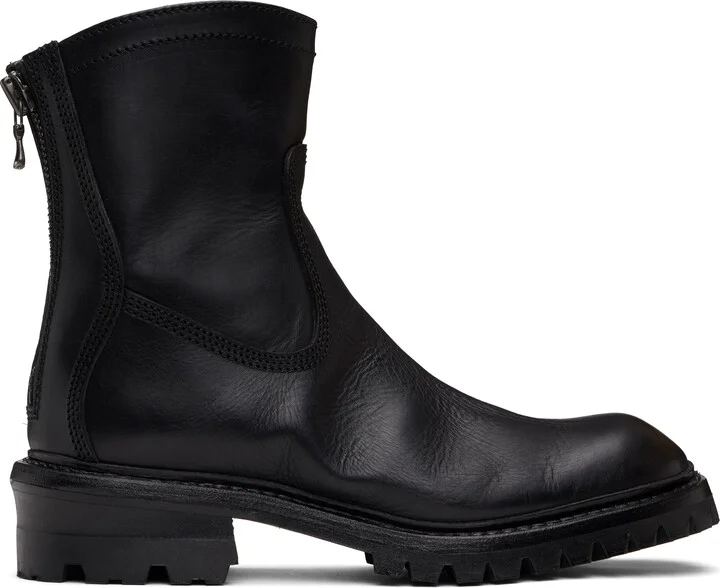 Julius Black Engineer Boots