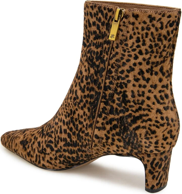 July Pointed Toe Genuine Calf Hair Bootie - Image 2