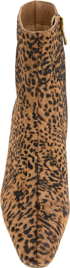 July Pointed Toe Genuine Calf Hair Bootie - Image 4