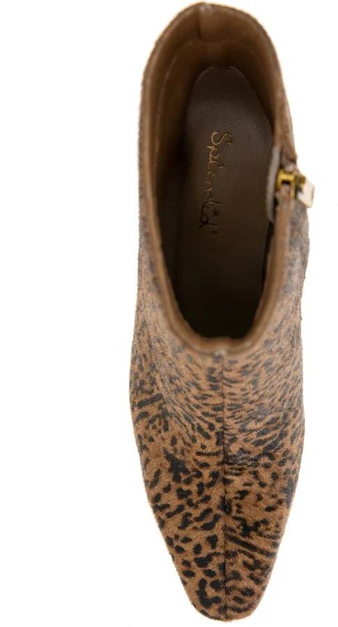 July Pointed Toe Genuine Calf Hair Bootie - Image 5