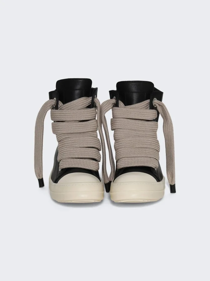 Jumbolace High Top Sneakers Black And Milk