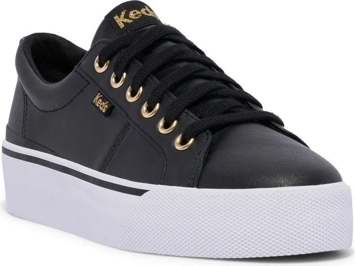 Jump Kick Duo Leather Lace-Up Sneaker