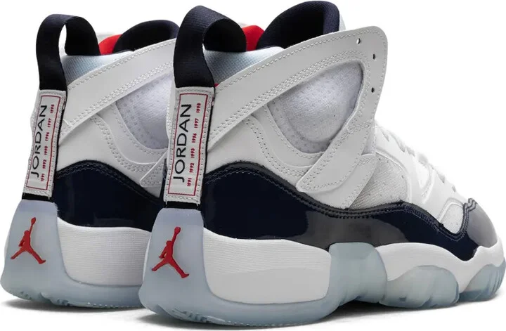 Jumpman Two Trey "White/Navy/University Red" sneakers - Image 3