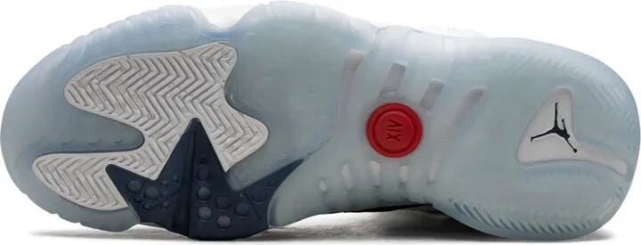 Jumpman Two Trey "White/Navy/University Red" sneakers - Image 4