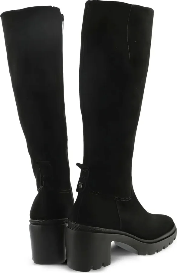 Juna chunky-heeled knee-high boots - Image 3