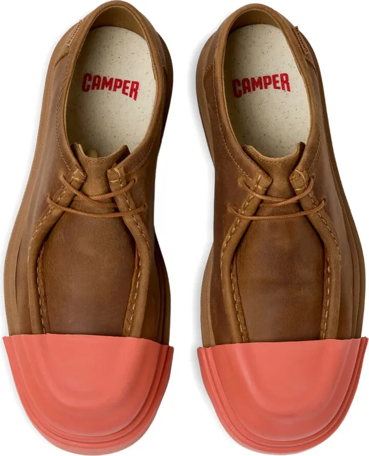 Junction lace-up leather derby shoes - Image 4