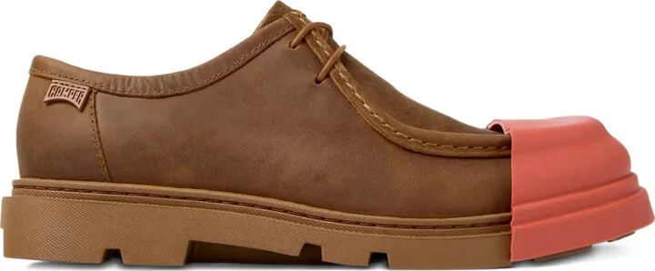 Junction lace-up leather derby shoes