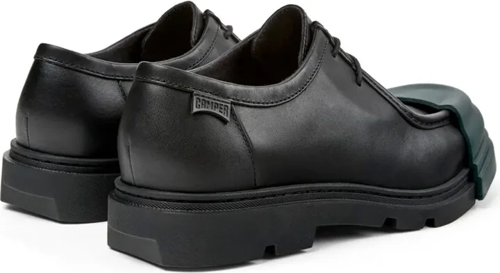 Junction leather derby shoes - Image 3