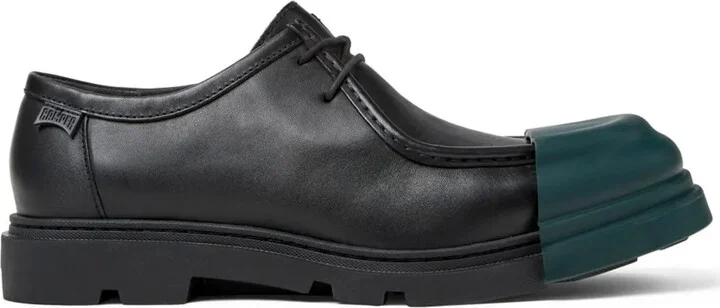 Junction leather derby shoes