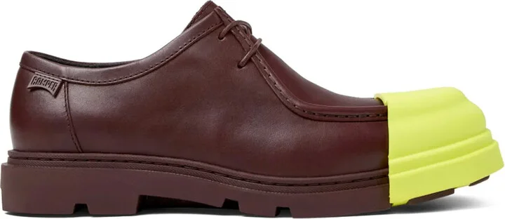 Junction leather derby shoes