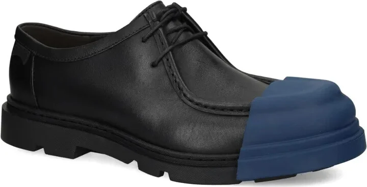 Junction leather rubber-toe cap shoes - Image 2