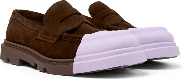 Junction removable-toecap suede loafers - Image 2