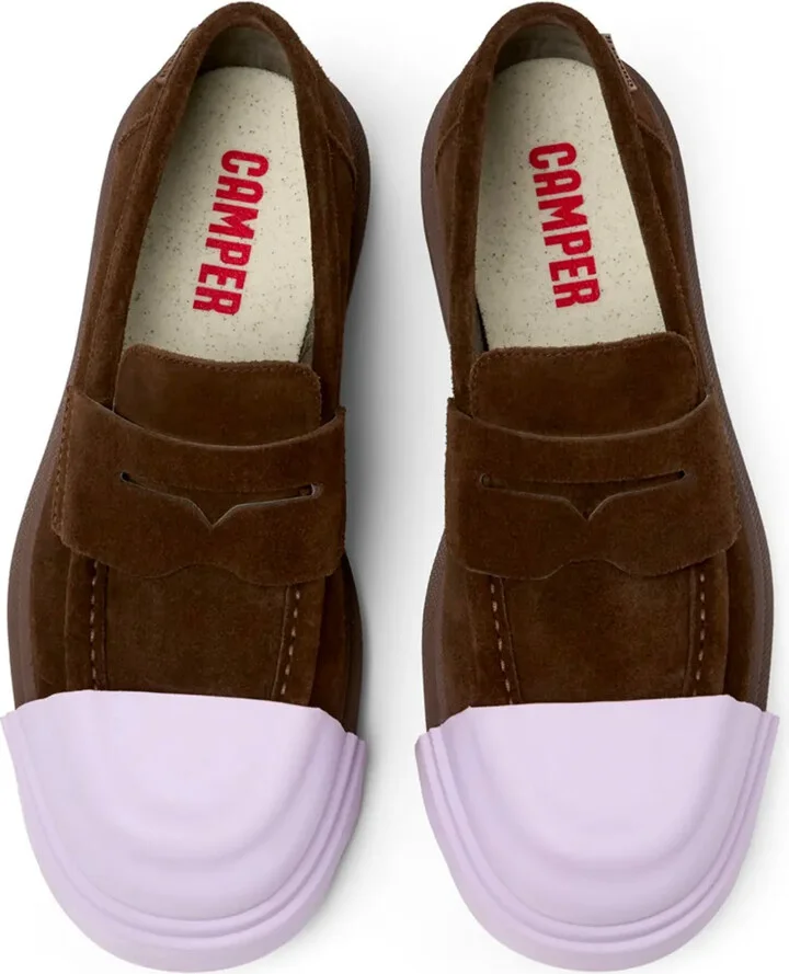Junction removable-toecap suede loafers - Image 3