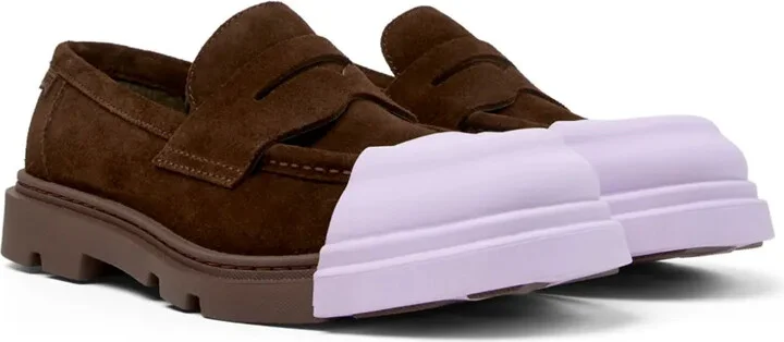 Junction removable-toecap suede loafers - Image 2