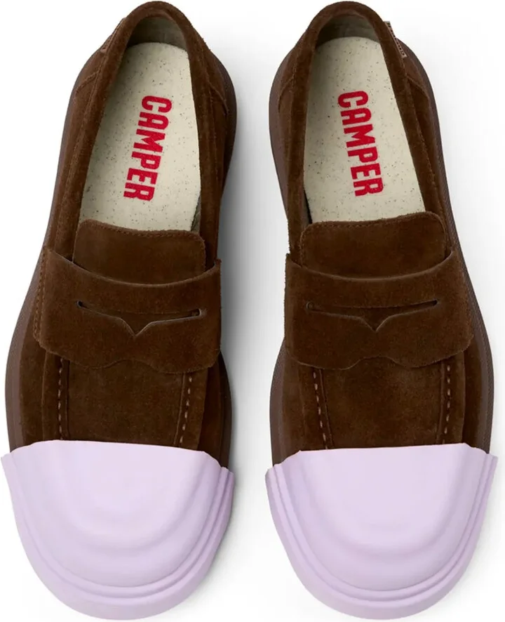 Junction removable-toecap suede loafers - Image 4