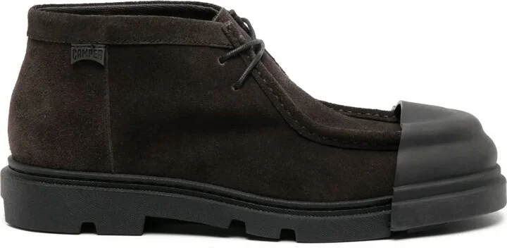 Junction suede lace-up shoes