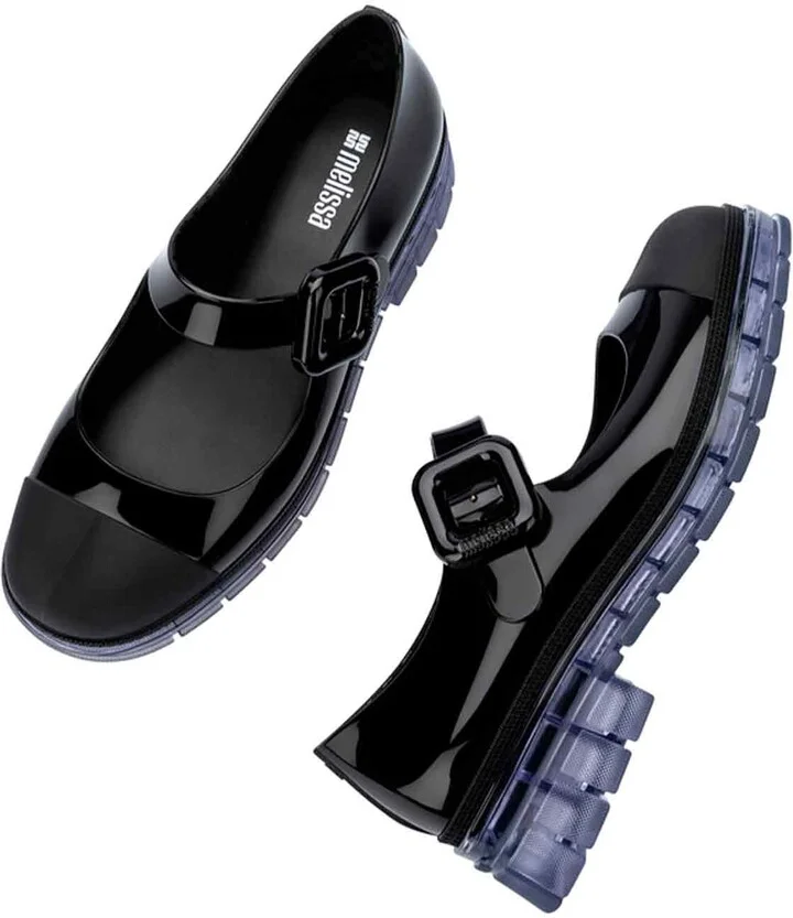 June Buckle Sandal - Black - Image 2
