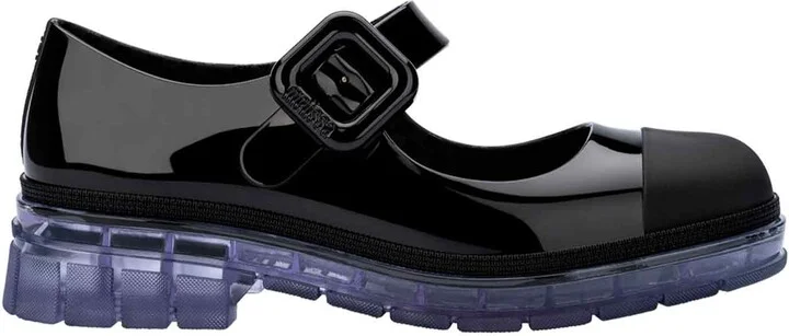 June Buckle Sandal - Black - Image 3