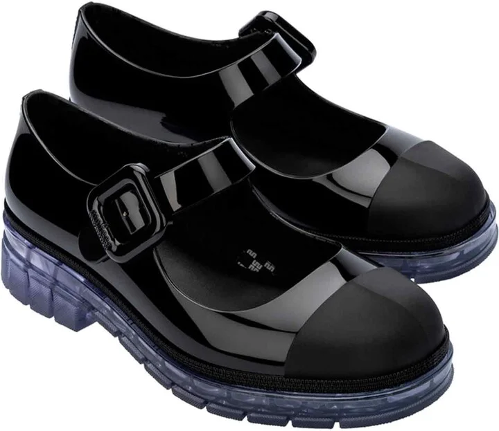 June Buckle Sandal - Black