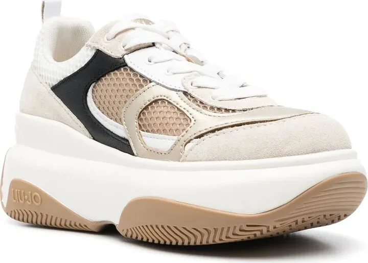 June colour-block platform sneakers - Image 2