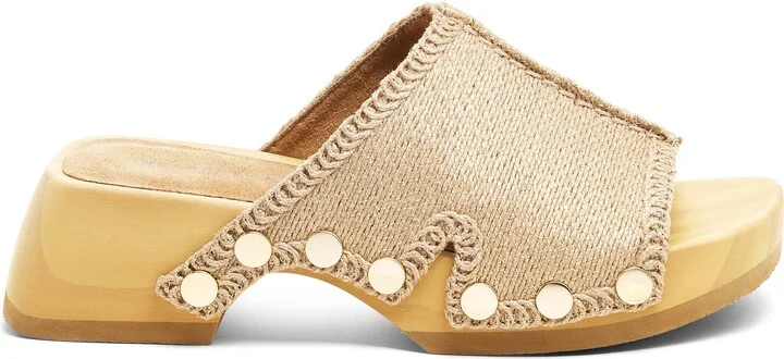 June Jute Platform Slide Sandal - Image 2