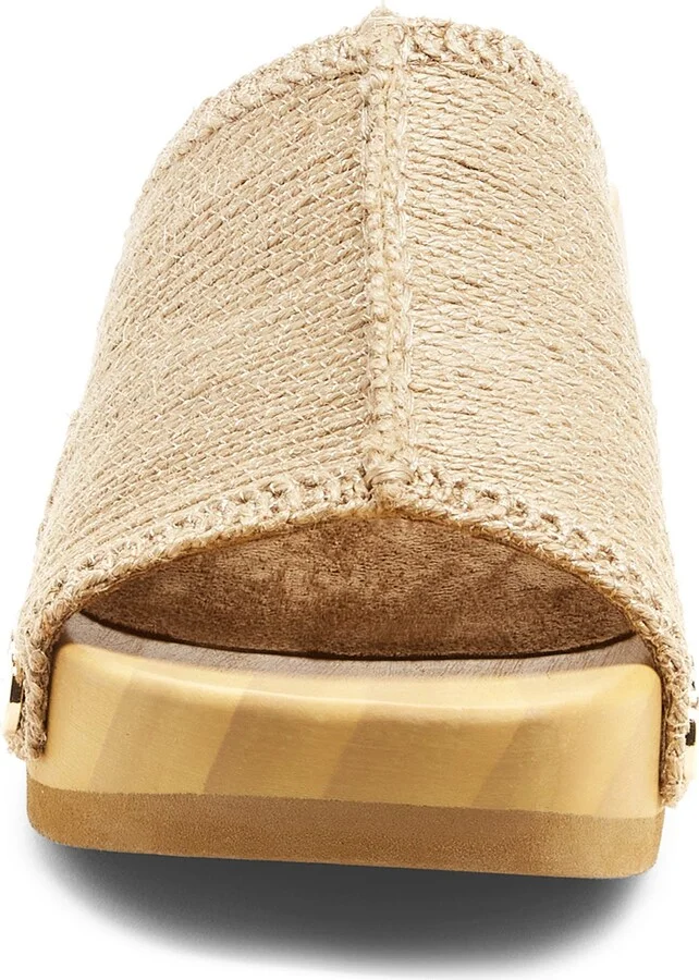 June Jute Platform Slide Sandal - Image 3