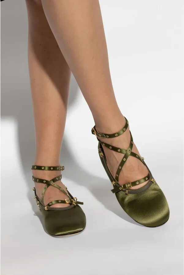 June leather ballerina shoes - Image 2