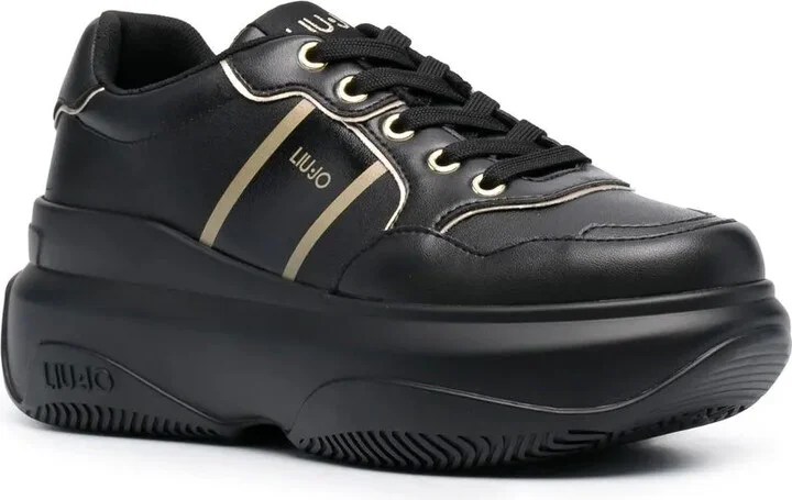June platform lace-up sneakers - Image 2