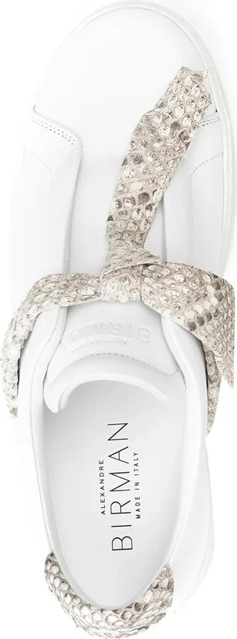 Jungle snake-trimmed sneakers - Image 4