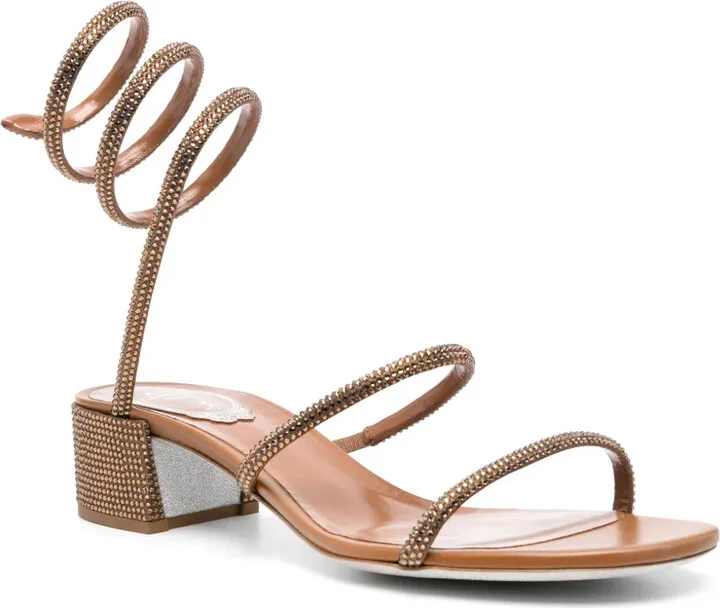 Juniper 40mm crystal-embellished sandals - Image 2