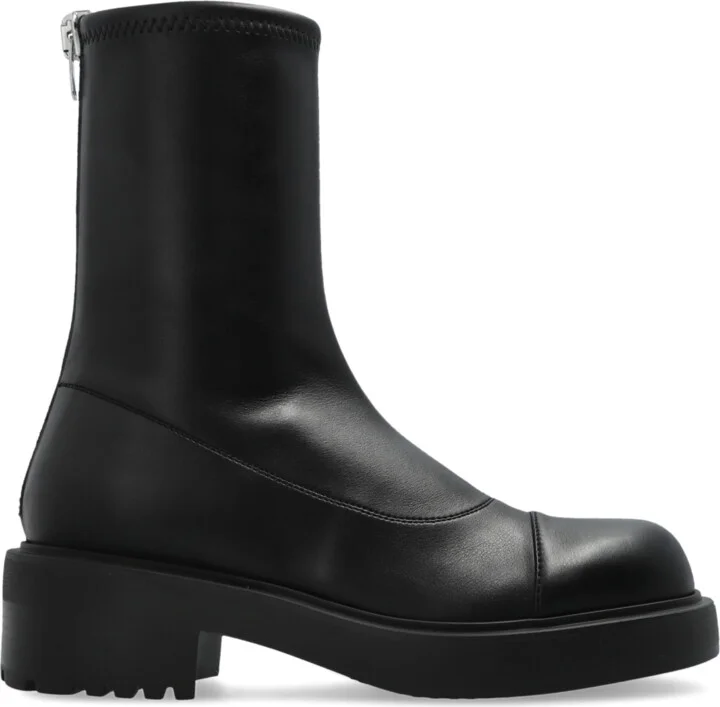 'Junney' Ankle Boots, , - Black