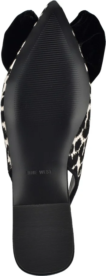 Junnie Genuine Calf Hair Pointed Toe Flat - Image 4