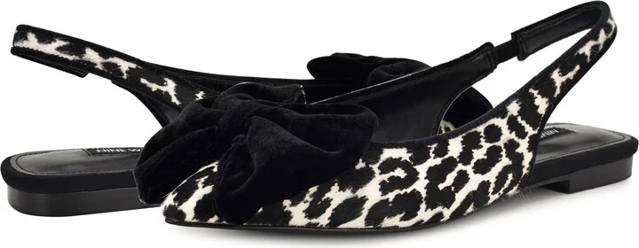 Junnie Genuine Calf Hair Pointed Toe Flat - Image 6