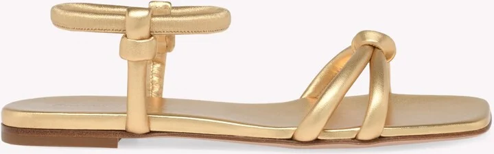 Metallic Gold Leather