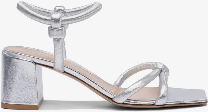 Juno 55 Metallic Nappa Leather Sandals