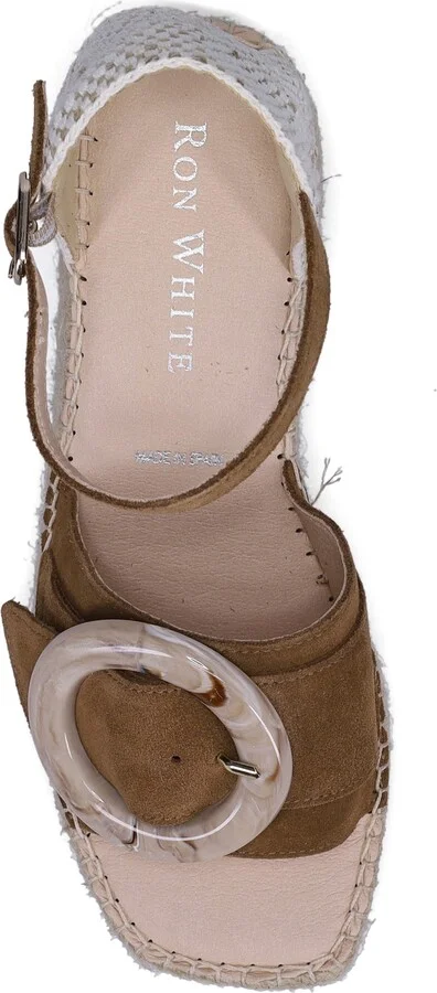 Juno Espadrille Ankle Strap Platform Wedge Sandal - Image 4