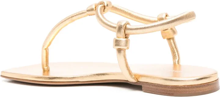 Juno thong leather sandals - Image 3