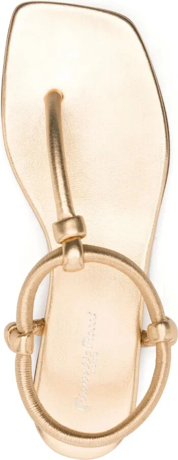 Juno thong leather sandals - Image 4