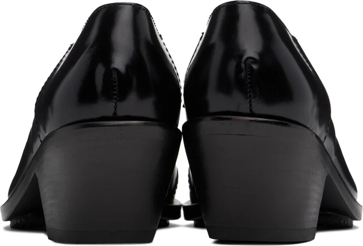 Junya Watanabe Black Studded Boots - Image 2