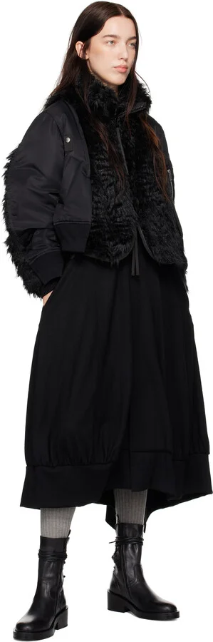 Junya Watanabe Black Studded Boots - Image 5