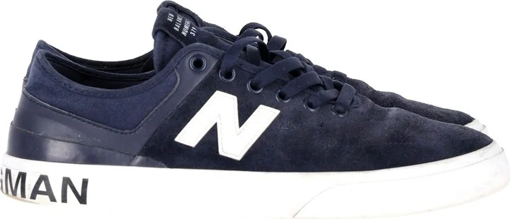 Junya Watanabe MAN x New Balance Comp 100 Sneakers in Navy Blue Suede