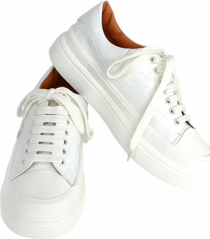Just A Dream Croc Leather Sneaker - Image 3