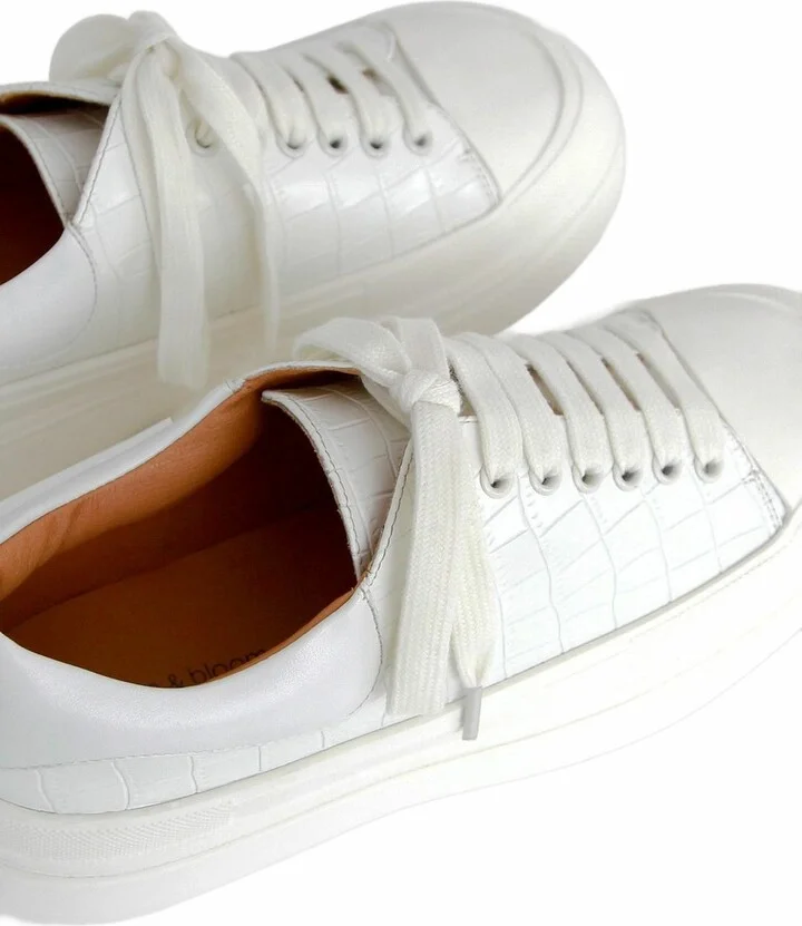 Just A Dream Croc Leather Sneaker - Image 4