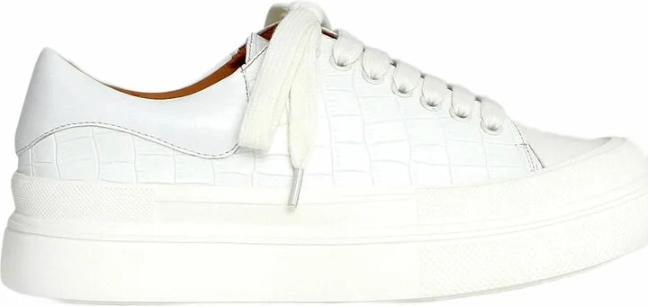 Just A Dream Croc Leather Sneaker