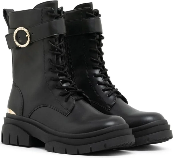 Just Cavalli Black Ankle Boots - Image 2