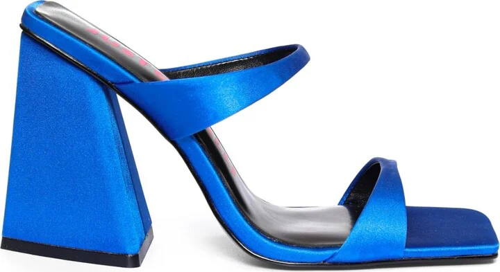 Just Cavalli Blue Mules - Image 2