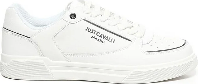 Just Cavalli Logo Printed Low-Top Sneakers