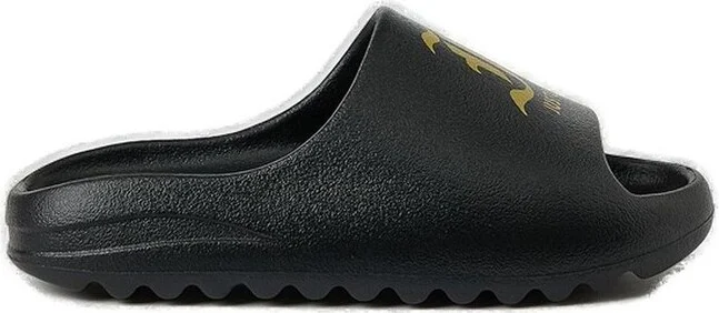 Just Cavalli Logo Printed Slip-On Slides