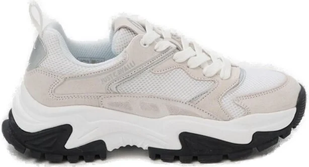 Just Cavalli Meshed Lace-Up Sneakers