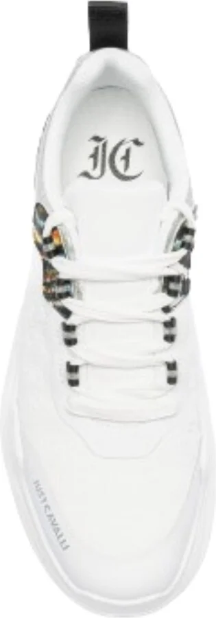 Just Cavalli White Low Top Sneakers - Image 3